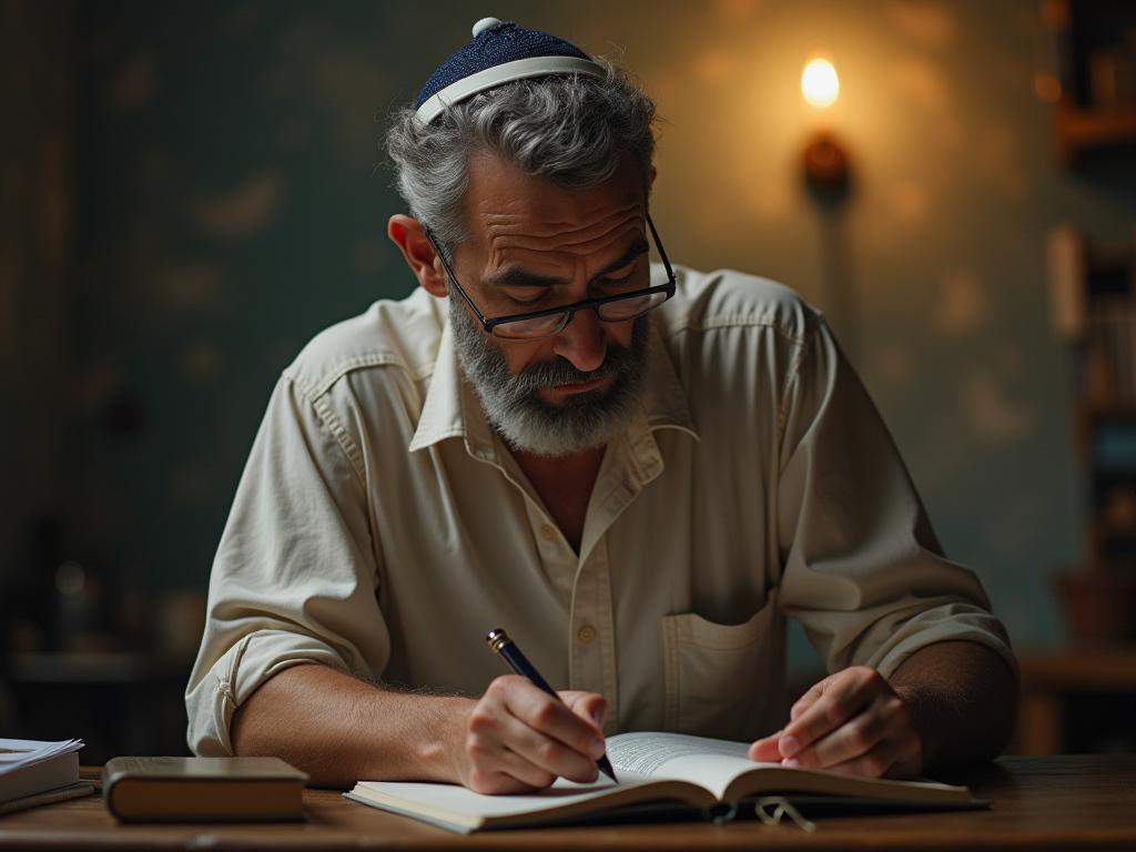 A person deeply focused on a task, experiencing the feeling of flow.